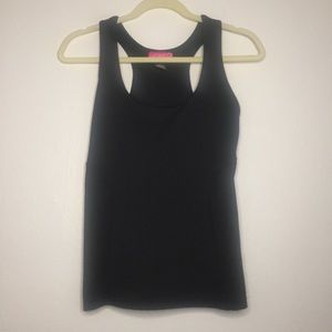 So What? Racerback Black Athletic Top, L